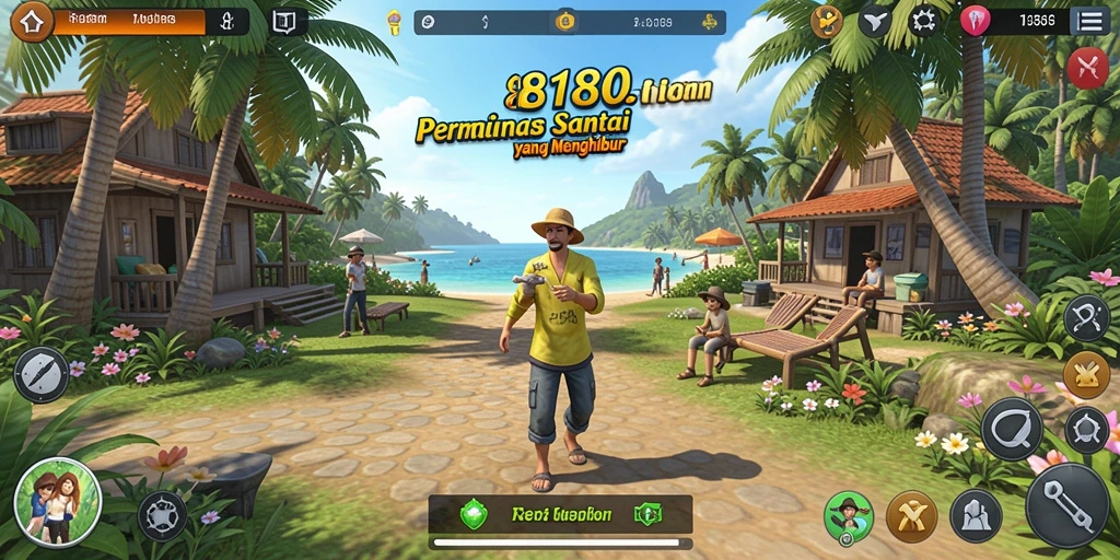Screenshot 8180 menampilkan gameplay warna-warni yang menghibur.
