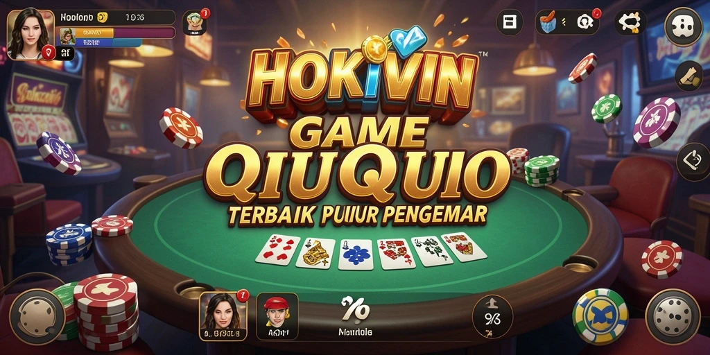 Screenshot gameplay QiuQiu menampilkan suasana permainan yang dinamis.