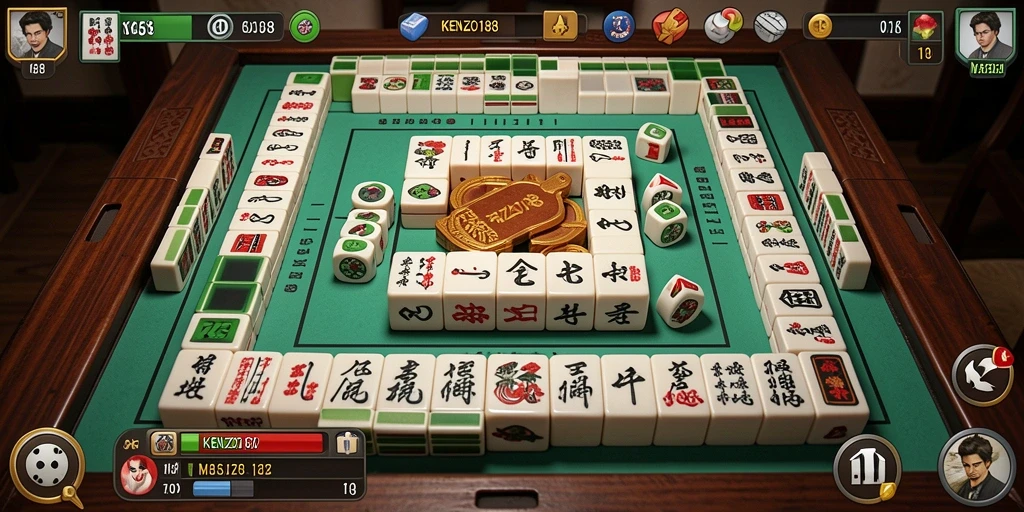 Tampilan gameplay seru dalam KENZO188 yang menantang.