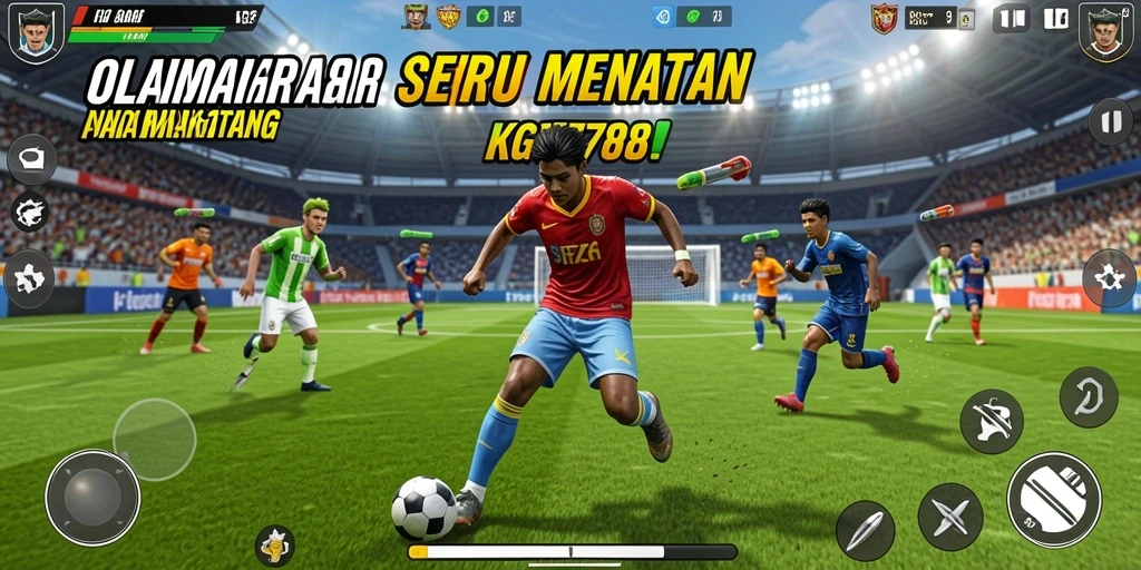 Tampilan gameplay seru dari KG778 yang menampilkan aksi olahraga yang mendebarkan.