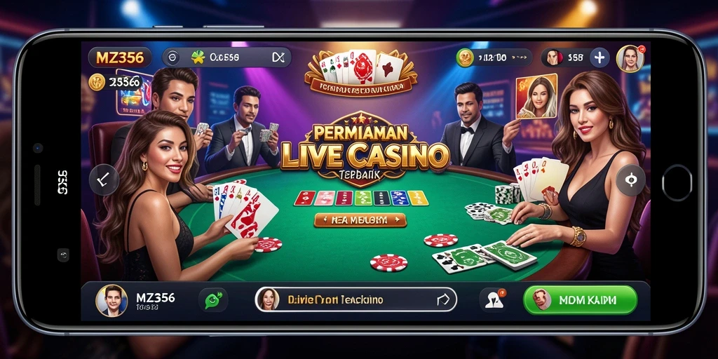 Gameplay yang menarik dan interaktif di MZ356 Live Casino.