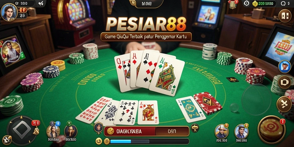 Tampilan gameplay QiuQiu yang seru dan menarik di PESIAR88.