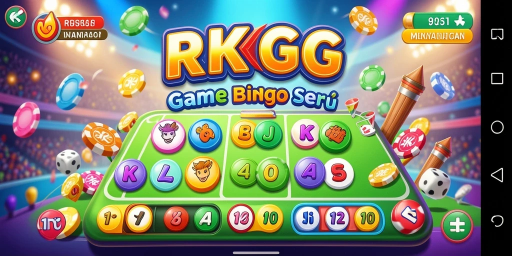 Screenshot RKGG menampilkan momen seru dalam permainan Bingo.