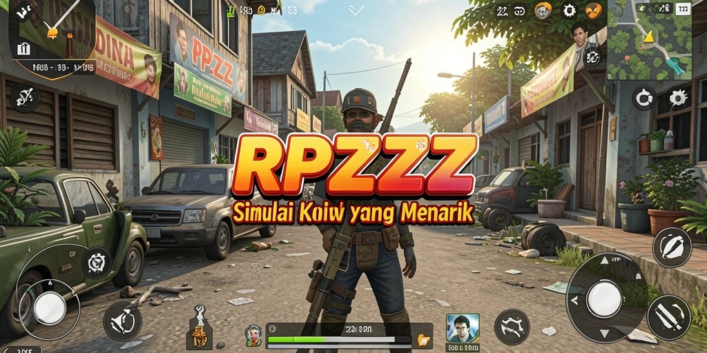 Gameplay <strong>RPZZZ</strong> yang seru dan interaktif dalam simulasi kehidupan.