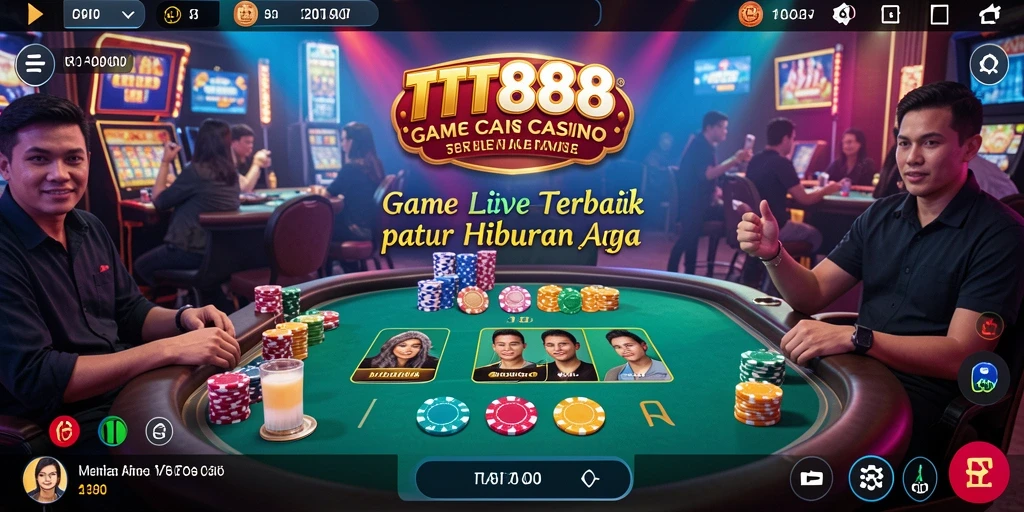 Tampilan gameplay menarik dan interaktif di TTT888.