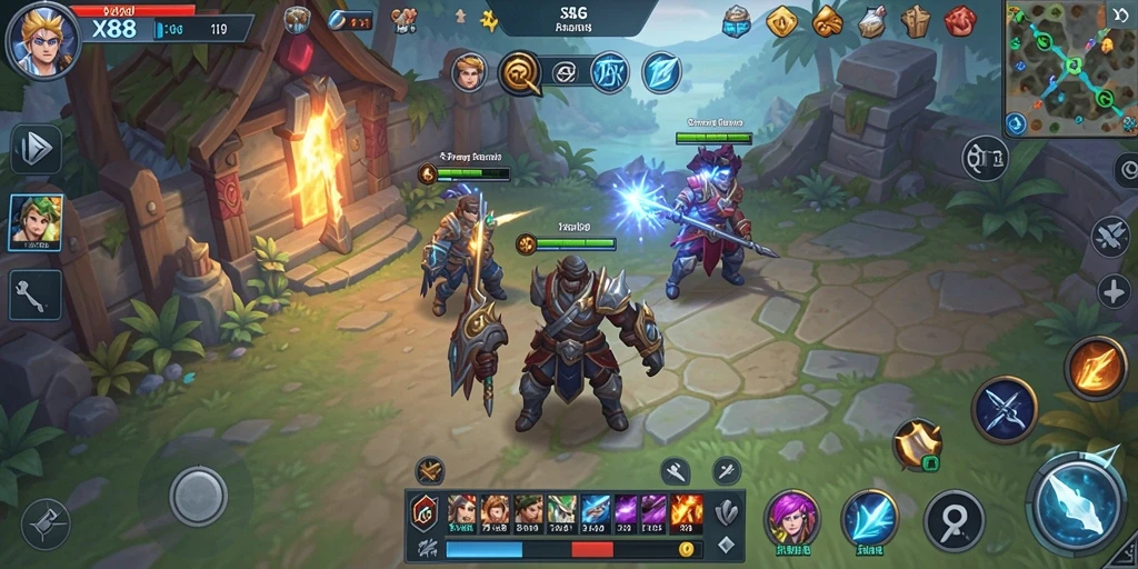 Gameplay SLG yang menarik dan penuh tantangan di X88.